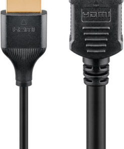 Alternative view of Goobay HDMI 2.1 Cable HDMI male - HDMI male 0.5m Μαύρο 75297
