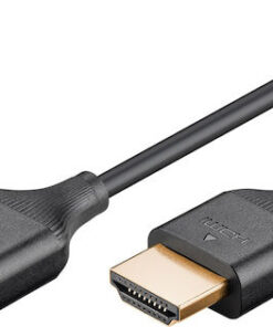 Goobay HDMI 2.0 Cable HDMI male - HDMI male 3m Μαύρο 75295