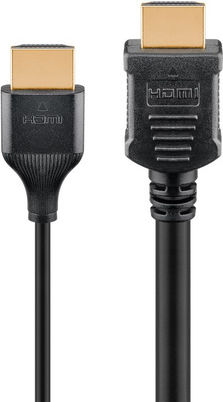 Goobay HDMI 2.0 Cable HDMI male - HDMI male 3m Μαύρο 75295 - Image 5