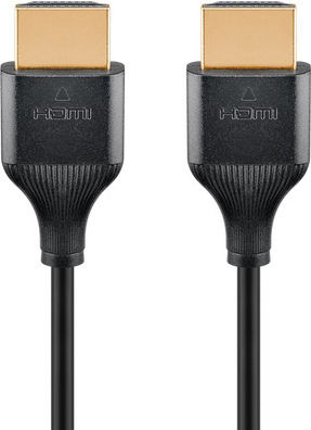 Goobay HDMI 2.0 Cable HDMI male - HDMI male 3m Μαύρο 75295 - Image 6
