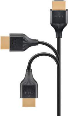 Goobay HDMI 2.1 Cable HDMI male - HDMI male 1m Μαύρο 75298 - Image 7