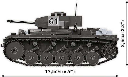 Cobi Τουβλάκια Tank Panzerkampfwagen Ii 813τμχ - Image 11