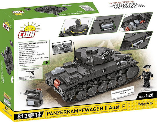 Cobi Τουβλάκια Tank Panzerkampfwagen Ii 813τμχ - Image 12