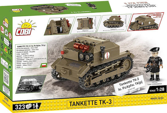 Cobi Τουβλάκια Tank Tk-3 323τμχ - Image 5
