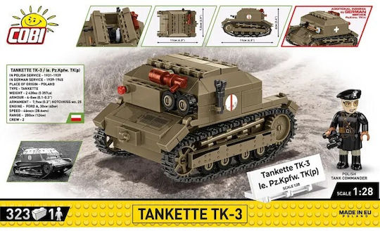 Cobi Τουβλάκια Tank Tk-3 323τμχ - Image 10