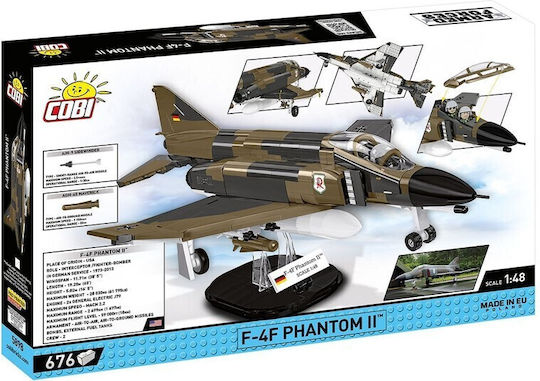 Cobi Τουβλάκια Armed Forces F-4f Phantom Ii 676τμχ - Image 8