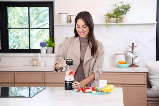 NutriBullet Μπλέντερ για Smoothies 0.47lt Μαύρο NBP003B - Image 2