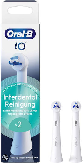 Oral-B iO Interdental Care Ανταλλακτικές Κεφαλές για Ηλεκτρική Οδοντόβουρτσα 2τμχ