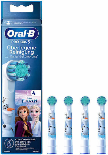 Braun Frozen Ανταλλακτικές Κεφαλές Ηλεκτρικής Οδοντόβουρτσας 4τμχ Λευκό - Image 2