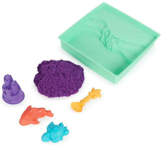 Spin Master Παιχνίδι Κατασκευών με Άμμο Kinetic Sand: Sandbox Purple για Παιδιά 3+ Ετών - Image 3