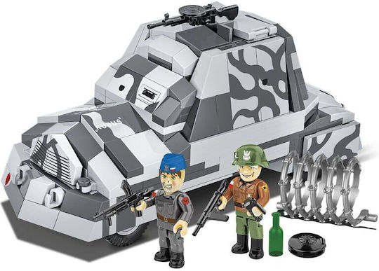 Cobi Τουβλάκια Armored Car Kubuś Warsaw Uprising 302τμχ - Image 13