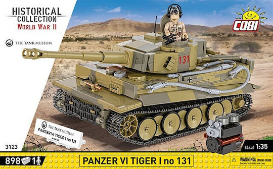 Cobi Τουβλάκια Panzer Vi Tiger I No. 131 898τμχ - Image 3