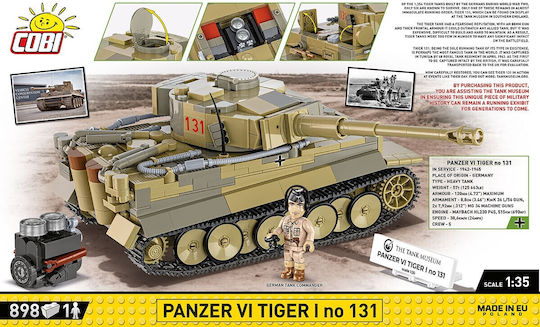 Cobi Τουβλάκια Panzer Vi Tiger I No. 131 898τμχ - Image 12