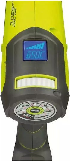 Ryobi EHG 2020 LCD Πιστόλι Θερμού Αέρα 2000W με Ρύθμιση Θερμοκρασίας εως και 650°C - Image 3