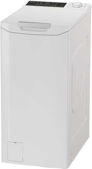 Candy Πλυντήριο Ρούχων Άνω Φόρτωσης 7kg 1200 Στροφών AI Weight Sense TCA274TM5-S - Image 9