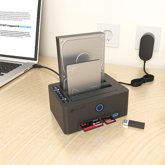 Icy Box Card Reader SATA για SD (IB-1233CL-CR) - Image 7