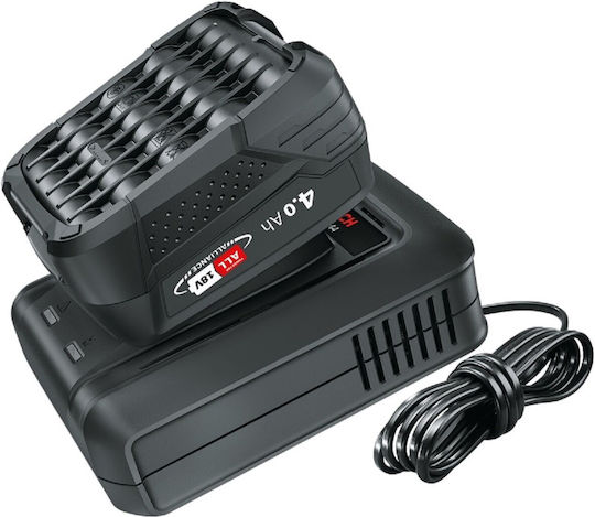 Bosch Σετ Μπαταρίας Λιθίου Χωρητικότητας 4Ah 18V με Φορτιστή 1600A031T6 - Image 3