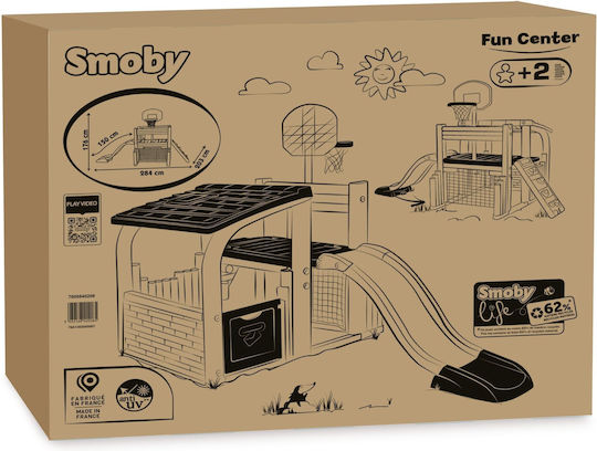 Smoby Παιδότοπος 840206 με Επιφάνεια Αναρρίχησης Πολύχρωμος - Image 2