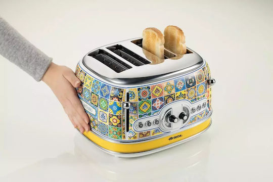 Ariete Positano 1560 Φρυγανιέρα 2 Θέσεων 1600W Πολύχρωμη - Image 3
