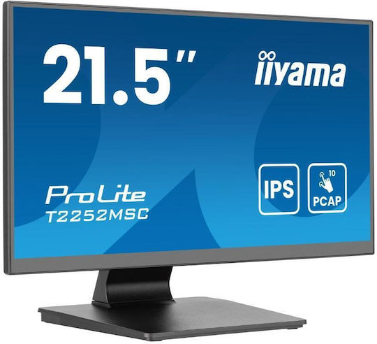Iiyama POS Monitor 22" LED / IPS με Ανάλυση 1920x1080 T2252MSC-B2AG - Image 4