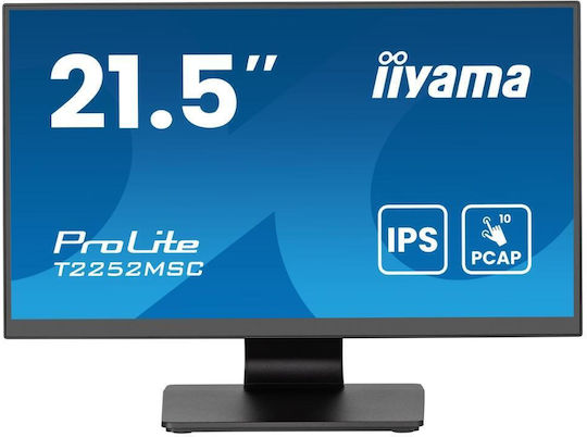 Iiyama POS Monitor 22" LED / IPS με Ανάλυση 1920x1080 T2252MSC-B2AG - Image 3