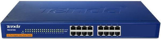 Tenda TEG1016G v1 Unmanaged L2 PoE Switch με 16 Θύρες Gigabit (1Gbps) Ethernet - Image 4
