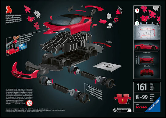 Ravensburger 3d Puzzle Ferrari Sf90 Stradale 108p 10311576 - Image 4