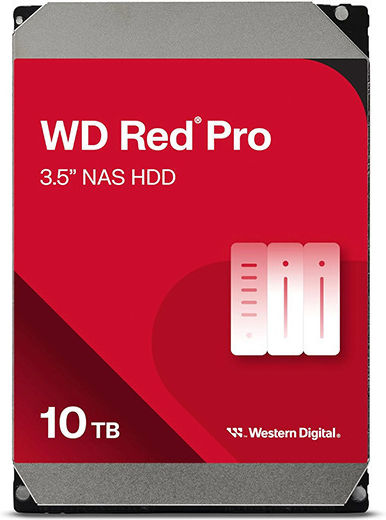 Western Digital Red Pro 10TB HDD Σκληρός Δίσκος 3.5" SATA III 7200rpm με 256MB Cache για NAS WD103KFBX - Image 2
