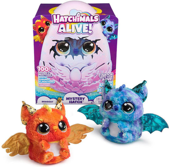 Spin Master Alive Mystery Hatch - Draggle Hatchimals για 3+ Ετών 26.6εκ. 6069282 - Image 2
