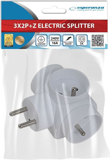 Esperanza Ταφ 3 Θέσεων ELK302W - Image 2