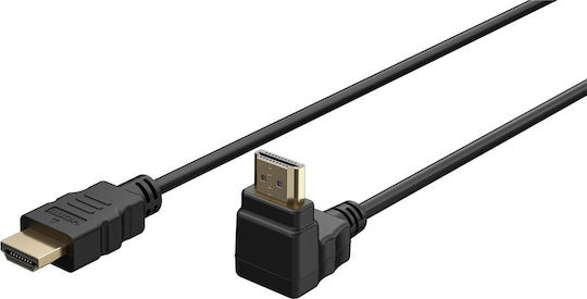 Goobay HDMI 2.0 Cable HDMI male - HDMI male 5m Μαύρο 61298 - Image 3