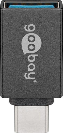 Goobay Μετατροπέας USB-C male σε USB-A female Γκρι 1τμχ 56621 - Image 3