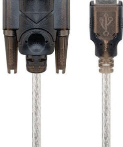 Alternative view of Goobay Καλώδιο RS232 9-pin male σε USB-A 1.5m (95435)