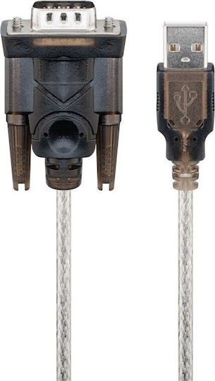 Goobay Καλώδιο RS232 9-pin male σε USB-A 1.5m (95435) - Image 2