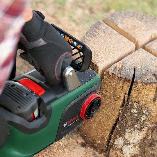 Bosch Αλυσοπρίονο Μπαταρίας Solo Brushless 36V 3.5kg με Λάμα 22.9cm 06008B8601 - Image 10