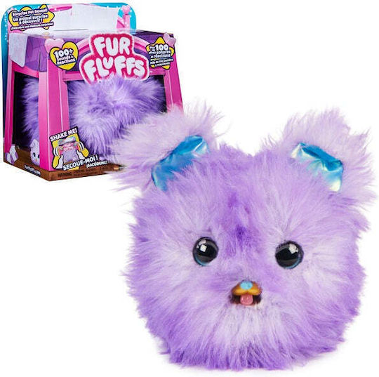 Spin Master Λούτρινο Σκυλάκι FurFluffs Μωβ για 3+ Ετών 6065306