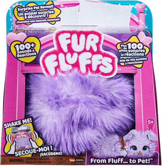 Spin Master Λούτρινο Σκυλάκι FurFluffs Μωβ για 3+ Ετών 6065306 - Image 4