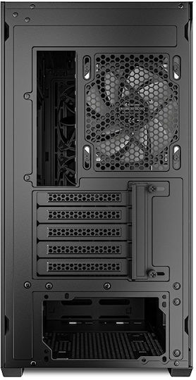 Sharkoon MK4W RGB Strip Gaming Midi Tower Κουτί Υπολογιστή με Πλαϊνό Παράθυρο Μαύρο - Image 8