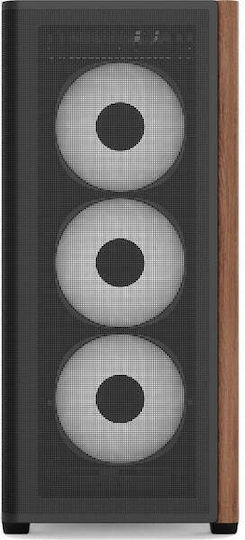Aerocool D501A V2 Gaming Midi Tower Κουτί Υπολογιστή με Πλαϊνό Παράθυρο και RGB Φωτισμό Μαύρο - Image 5