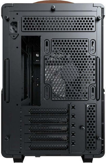 Montech Heritage PRO Mini Tower Κουτί Υπολογιστή με Πλαϊνό Παράθυρο Μαύρο - Image 3