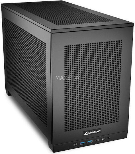Sharkoon REBEL C20 Gaming Mini Tower Κουτί Υπολογιστή Μαύρο - Image 4