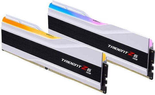 G.Skill Trident Z5 RGB DDR5 32GB RAM με 2x16GB Modules και Ταχύτητα 6400 για Desktop F5-6400J3039G16GX2-TZ5RW - Image 4