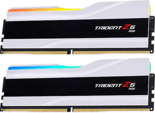 G.Skill Trident Z5 RGB DDR5 32GB RAM με 2x16GB Modules και Ταχύτητα 6400 για Desktop F5-6400J3039G16GX2-TZ5RW - Image 3