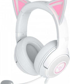 Alternative view of Razer Kraken Kitty V2 Over Ear Gaming Headset με σύνδεση USB Λευκό