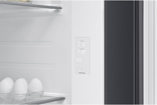 Samsung Ψυγείο Ντουλάπα 640lt Total NoFrost Υ178.4xΠ91.2xΒ72.6εκ. Μαύρο RS80F64KEFEF - Image 6