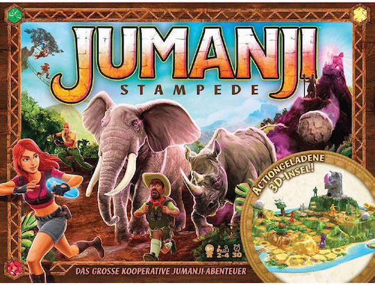 Επιτραπέζιο Παιχνίδι Jumanji για 2-4 Παίκτες 8+ Ετών 6070939 Spin Master - Image 2