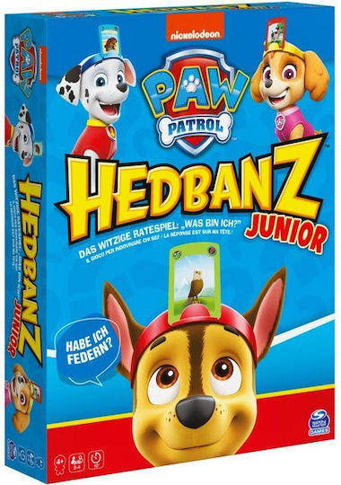 Επιτραπέζιο Παιχνίδι Paw Patrol HedBanz Junior 6062582 Spin Master - Image 2