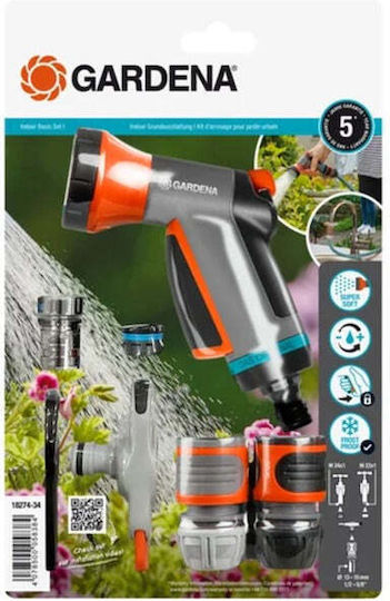 Gardena Hahnverbinder Εσωτερικούς Νεροχύτες Γκρι Πορτοκαλί 13mm 19mm - Image 2