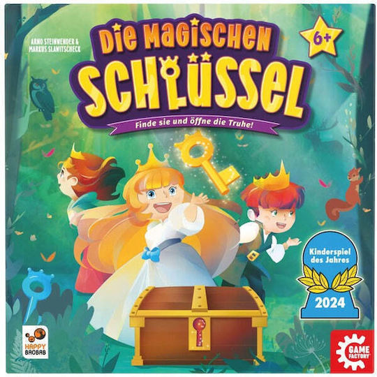 Επιτραπέζιο Παιχνίδι Gamefactory Die Magischen Schlüssel Kinderspiel Des Jahres 2024 για 2-4 Παίκτες 6+ Ετών 646323 (GER) - Image 5
