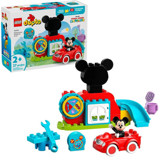 LEGO Disney Mickey Mouse Clubhouse & Car για 2+ Ετών 27τμχ 10454 - Image 3